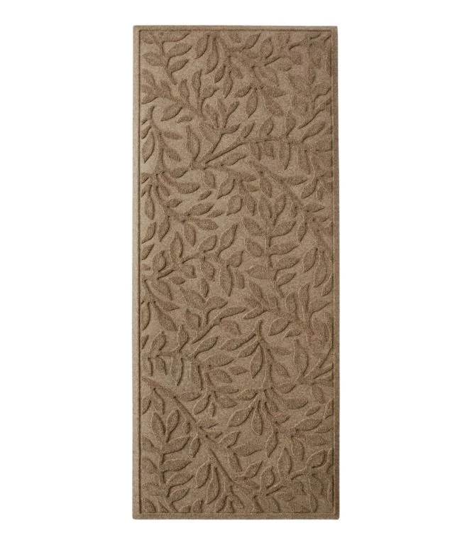 Alternative view of Heavyweight Recycled Waterhog Mat Runner, Woodland Leaf