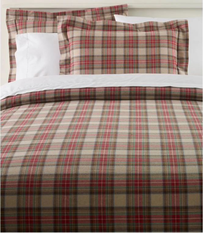Alternative view of Heritage Chamois Flannel Comforter Cover Collection, Plaid