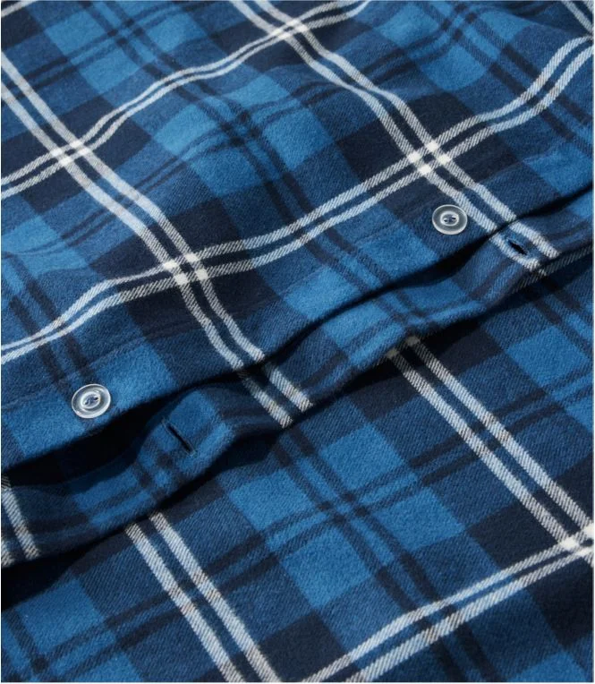 Heritage Chamois Flannel Comforter Cover Collection, Plaid - Image 4