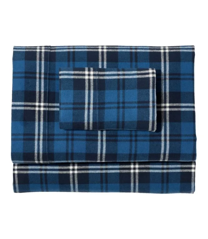 Heritage Chamois Flannel Sheet Collection, Plaid - Image 6