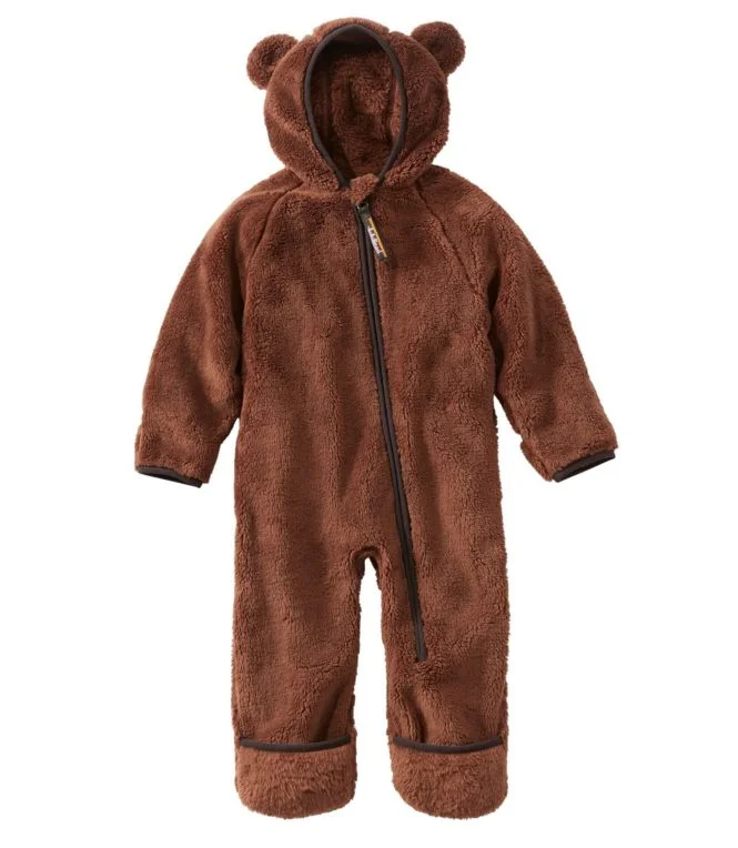 Infants'' L.L.Bean Hi-Pile Fleece Bunting - Image 5