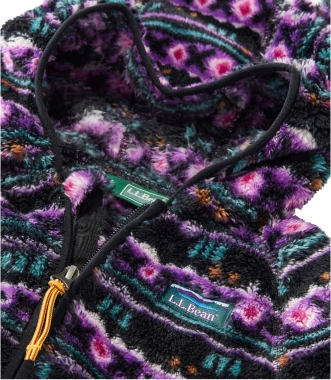 Infants'' L.L.Bean Hi-Pile Fleece Jacket, Print - Image 7