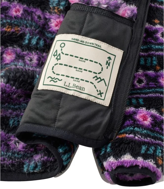 Infants'' L.L.Bean Hi-Pile Fleece Jacket, Print - Image 8