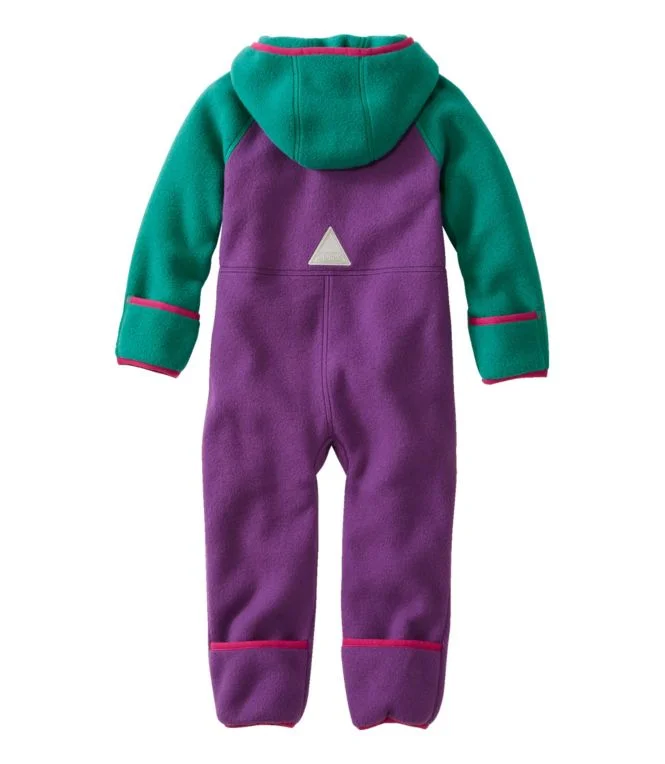Infants'' Retro Mountain Classic Fleece Bunting, Colorblock - Image 4
