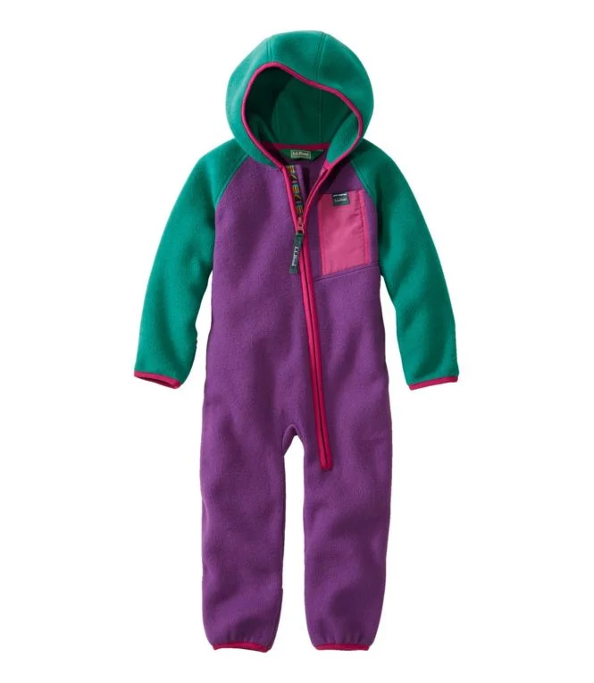 Infants'' Retro Mountain Classic Fleece Bunting, Colorblock - Image 5