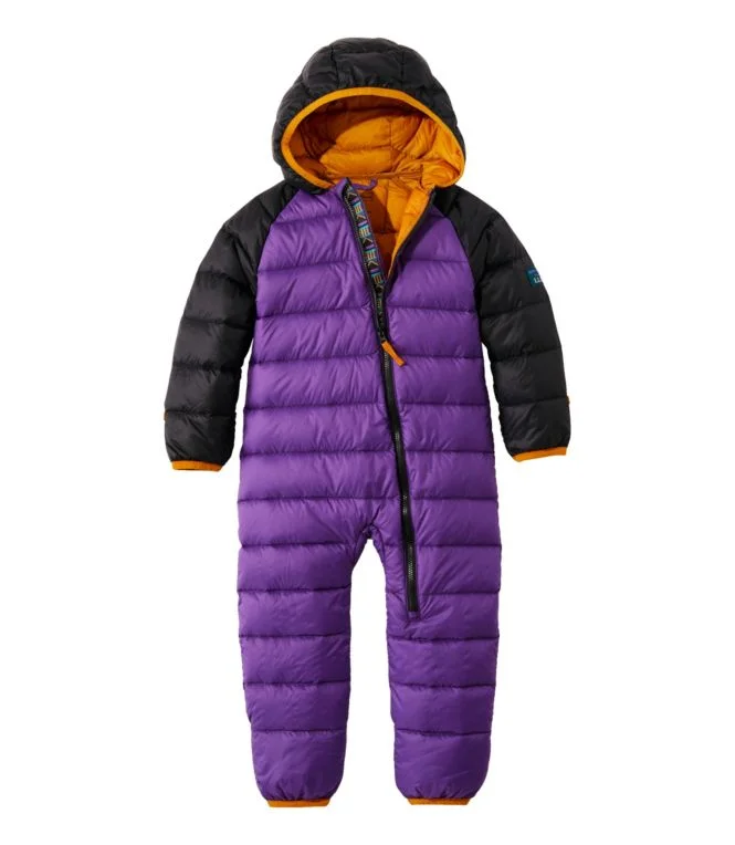 Alternative view of Infants'' Ultralight 650 Down Bunting, Colorblock