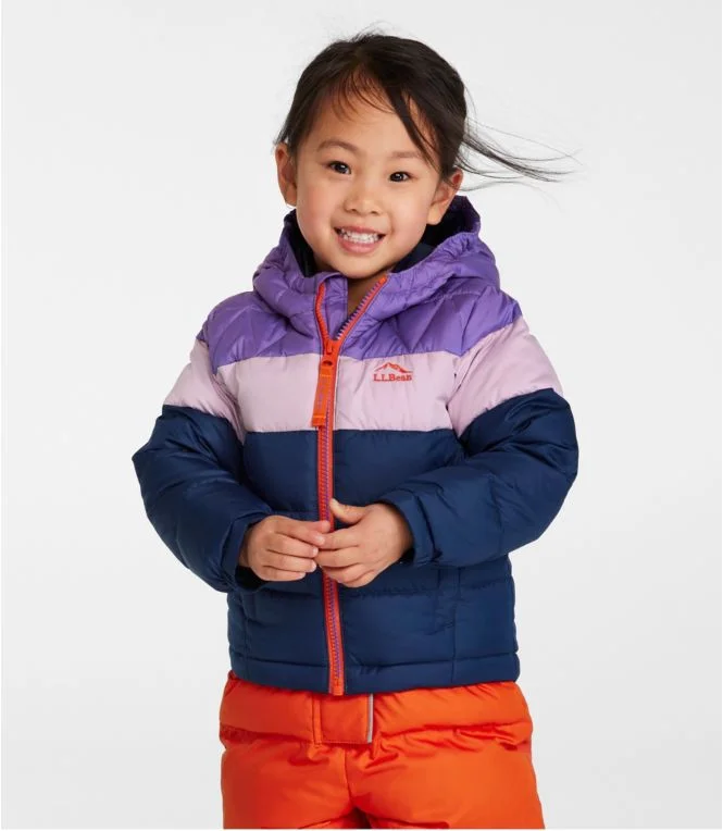 Infants'' and Toddlers'' Bean''s Down Jacket, Colorblock - Image 4