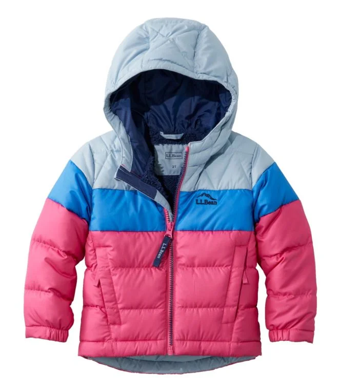 Infants'' and Toddlers'' Bean''s Down Jacket, Colorblock - Image 11