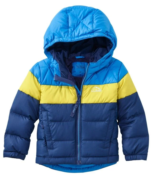 Infants'' and Toddlers'' Bean''s Down Jacket, Colorblock - Image 12