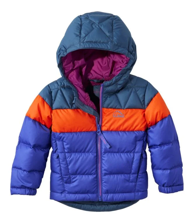 Alternative view of Infants'' and Toddlers'' Bean''s Down Jacket, Colorblock
