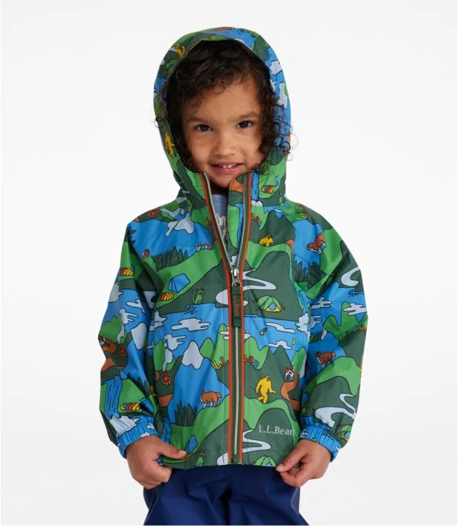 Infants'' and Toddlers'' Discovery Rain Jacket, Print - Image 5