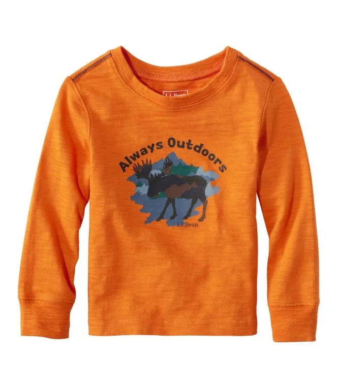Infants'' and Toddlers'' Graphic Tee, Long-Sleeve Glow-in-the-Dark