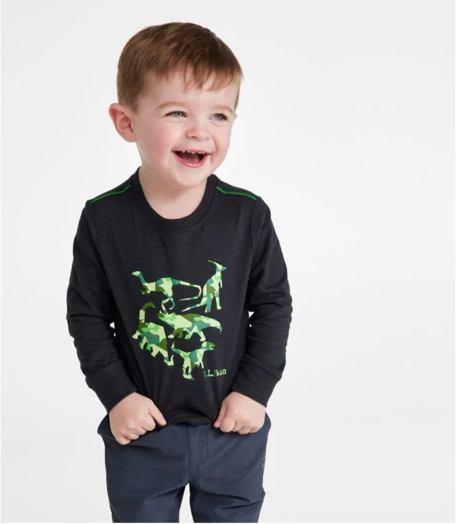 Alternative view of Infants'' and Toddlers'' Graphic Tee, Long-Sleeve Glow-in-the-Dark