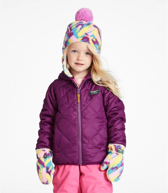 Infants'' and Toddlers'' Mountain Classic Fleece Hat and Mitten Set, Print - Image 3