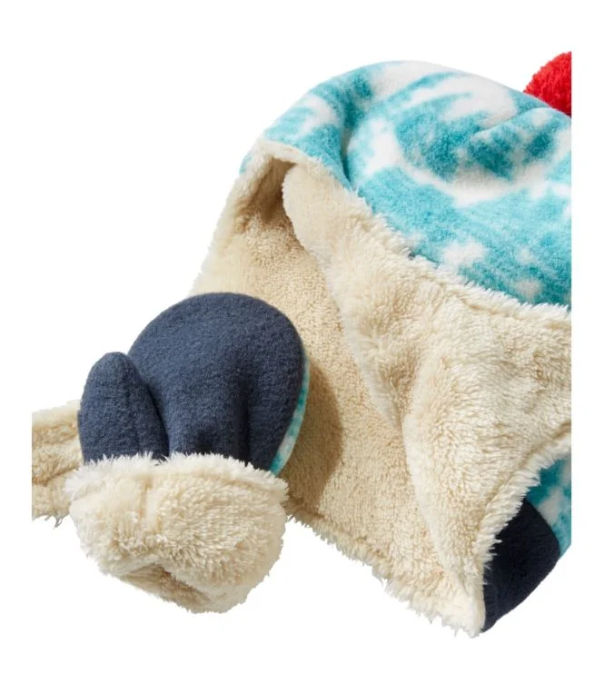 Infants'' and Toddlers'' Mountain Classic Fleece Hat and Mitten Set, Print - Image 4