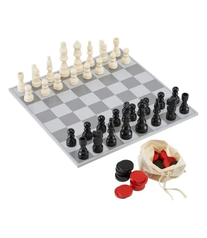 Alternative view of Jumbo Checkers and Chess