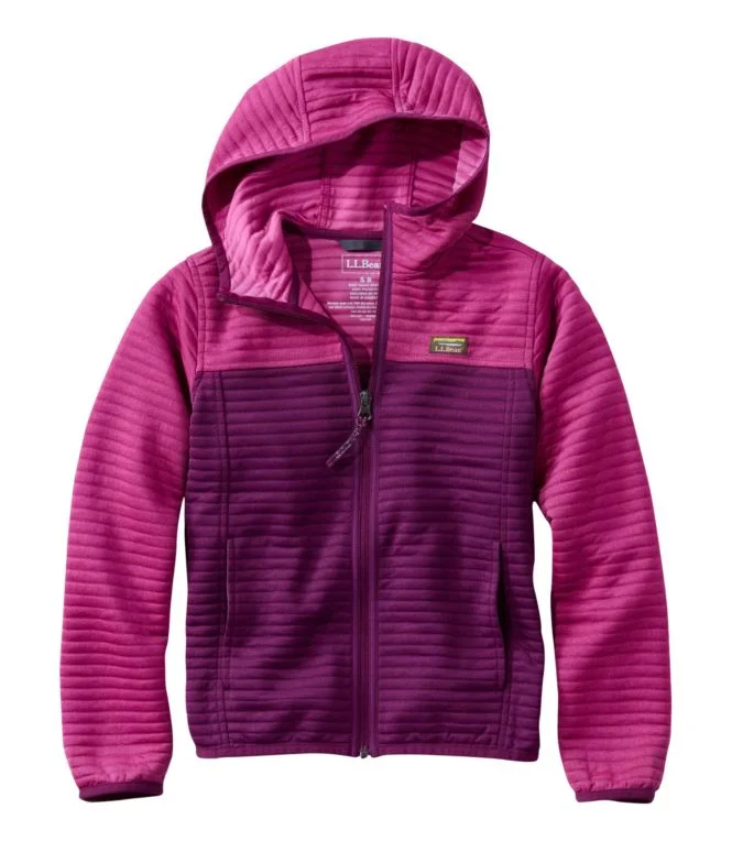 Kids'' Airlight Full-Zip Hoodie, Colorblock - Image 13