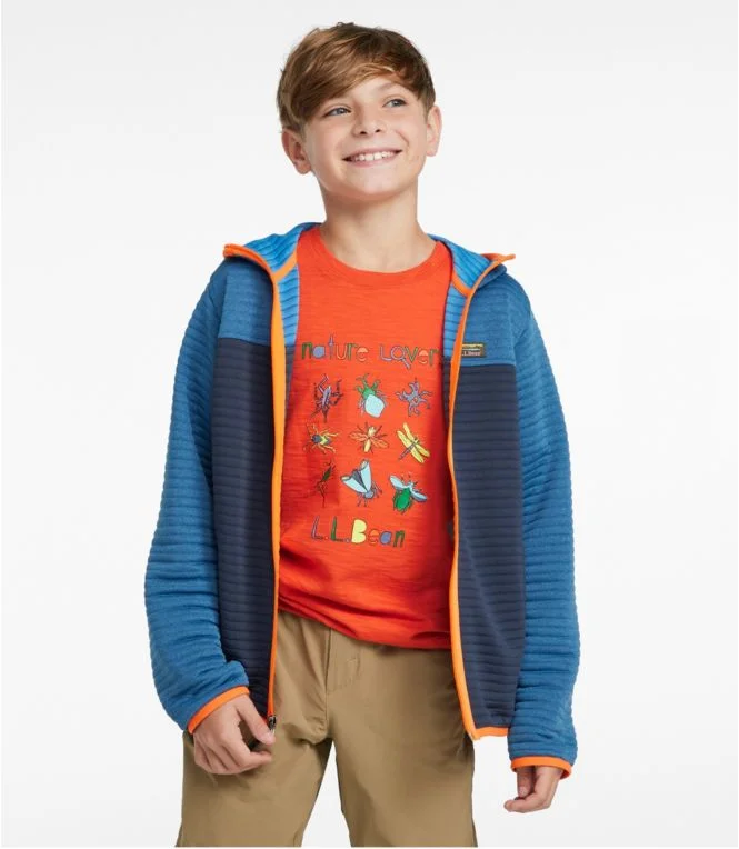 Kids'' Airlight Full-Zip Hoodie, Colorblock - Image 6