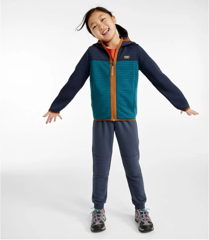 Kids'' Airlight Full-Zip Hoodie, Colorblock - Image 6