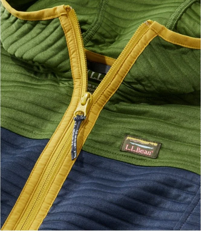 Kids'' Airlight Full-Zip Hoodie, Colorblock - Image 8