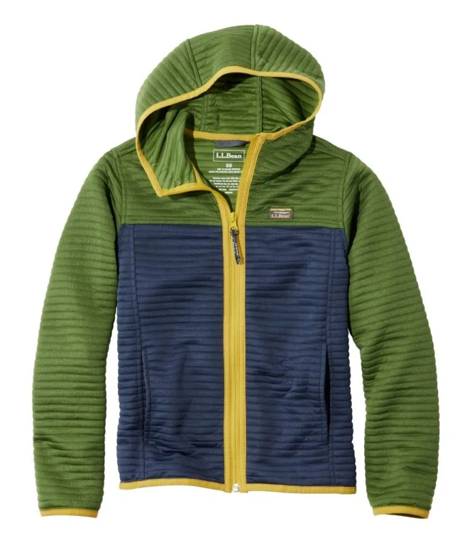 Kids'' Airlight Full-Zip Hoodie, Colorblock