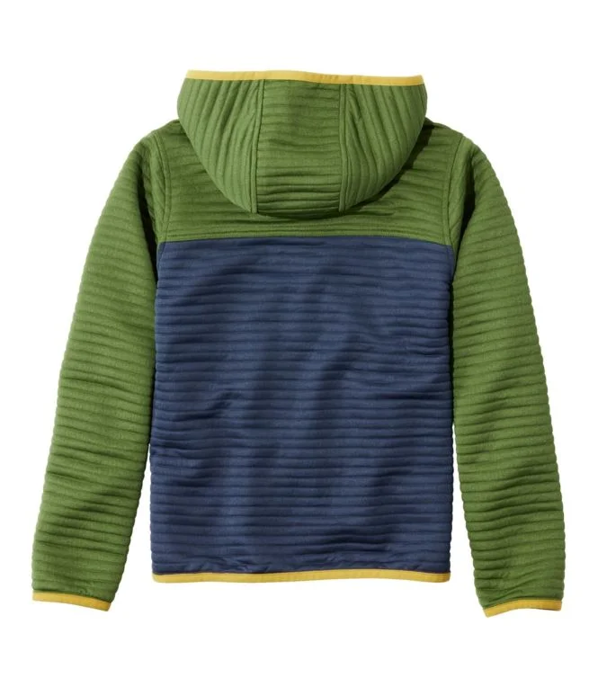 Kids'' Airlight Full-Zip Hoodie, Colorblock - Image 4