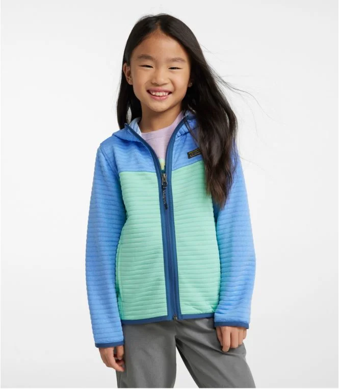 Kids'' Airlight Full-Zip Hoodie, Colorblock - Image 5