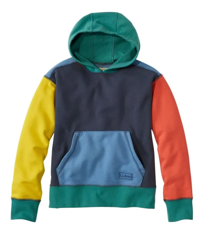 Alternative view of Kids'' Athleisure Hoodie, Colorblock