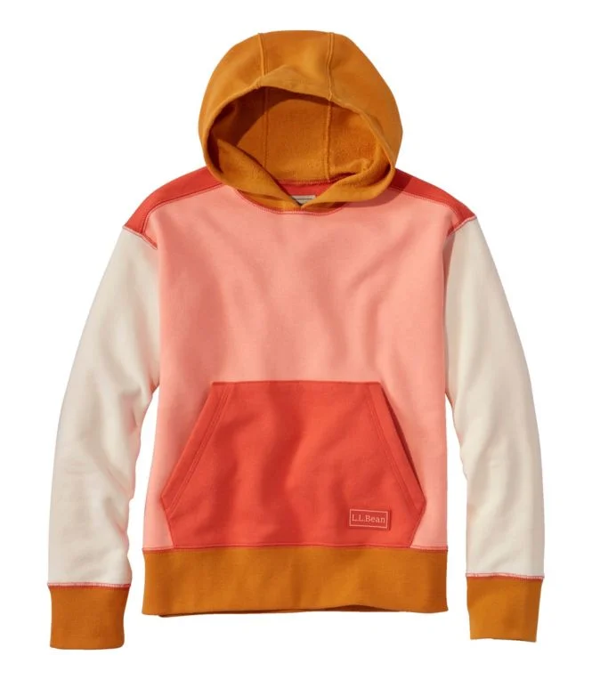Kids'' Athleisure Hoodie, Colorblock - Image 9