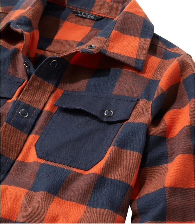 Kids'' BeanFlex All-Season Flannel Shirt - Image 6