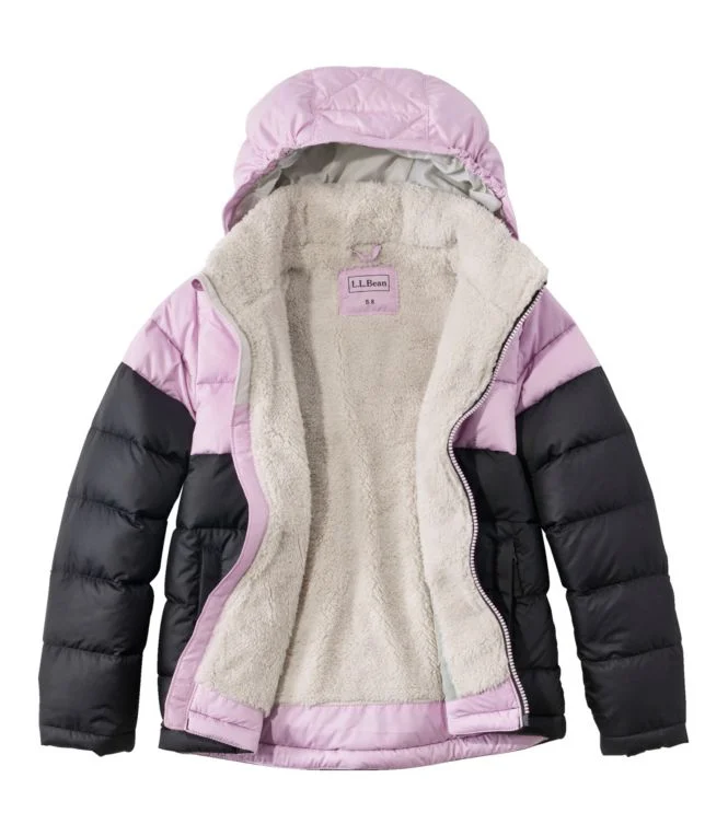 Kids'' Bean''s Down Jacket, Colorblock - Image 6