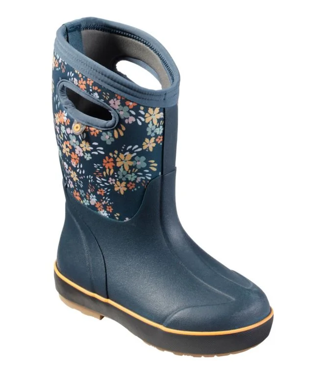 Kids'' Bogs Classic Boots, Water Garden - Image 6