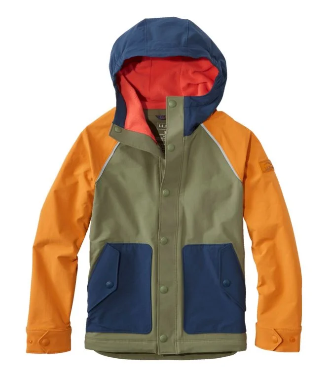 Kids'' Boundless Softshell Jacket, Colorblock