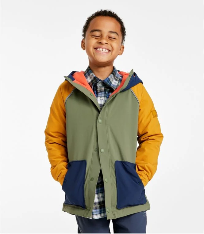 Kids'' Boundless Softshell Jacket, Colorblock - Image 4