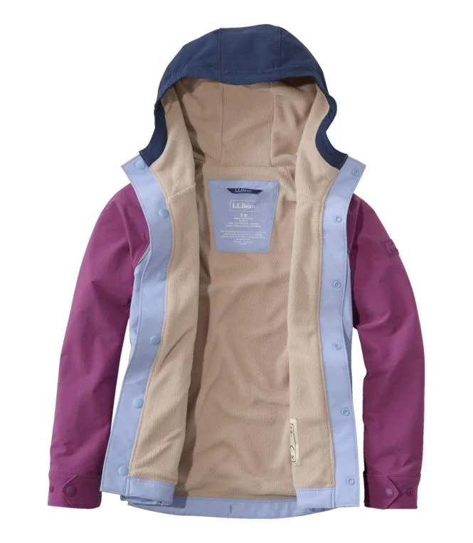 Kids'' Boundless Softshell Jacket, Colorblock - Image 6