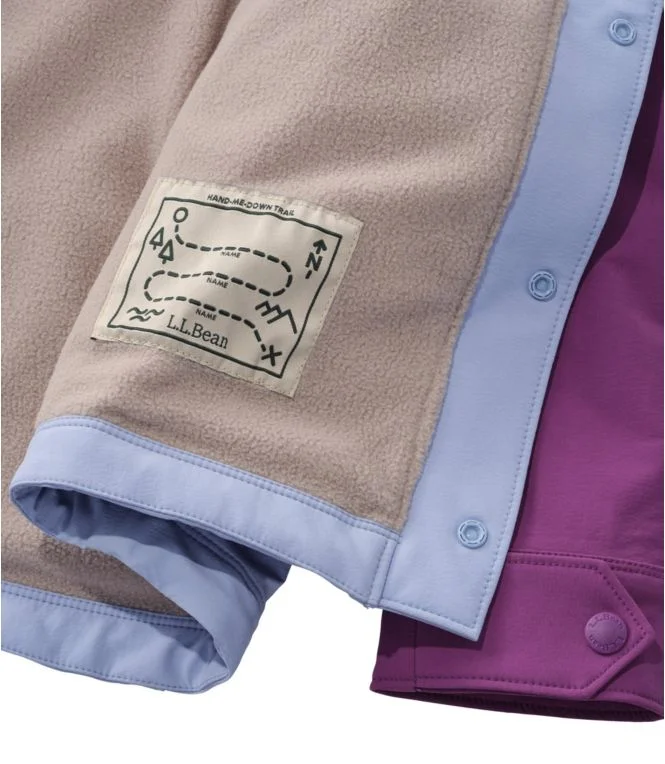 Kids'' Boundless Softshell Jacket, Colorblock - Image 8