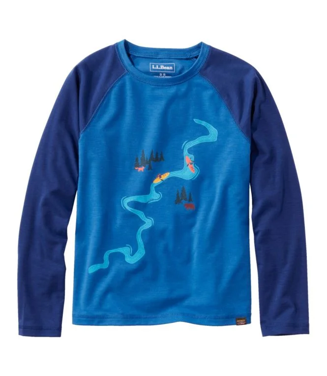 Alternative view of Kids'' Everyday SunSmart® Tee, Long-Sleeve