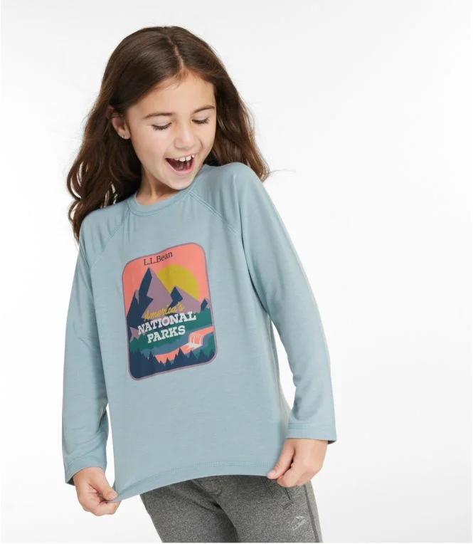 Kids'' Everyday SunSmart® Tee, Long-Sleeve - Image 3
