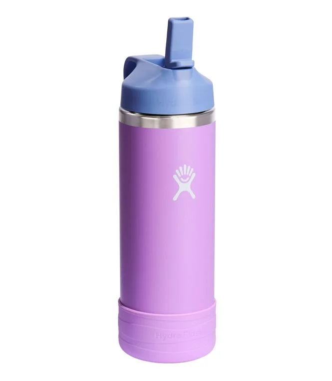 Kids'' Hydro Flask Wide Mouth Straw Cap And Boot, 18 oz. - Image 3