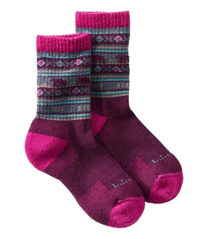 Kids'' Katahdin Hiker Socks, Print - Image 4