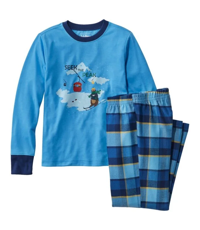 Alternative view of Kids'' L.L.Bean Flannel Pajamas