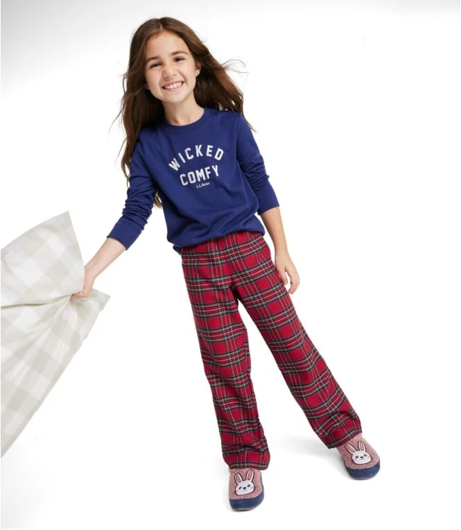 Kids'' L.L.Bean Flannel Pajamas - Image 3