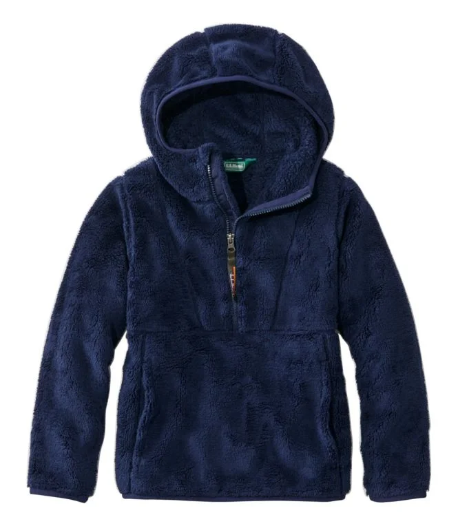 Kids'' L.L.Bean Hi-Pile Fleece Hooded Pullover