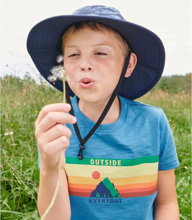 Kids'' L.L.Bean Sun Shade Bucket Hat - Image 8