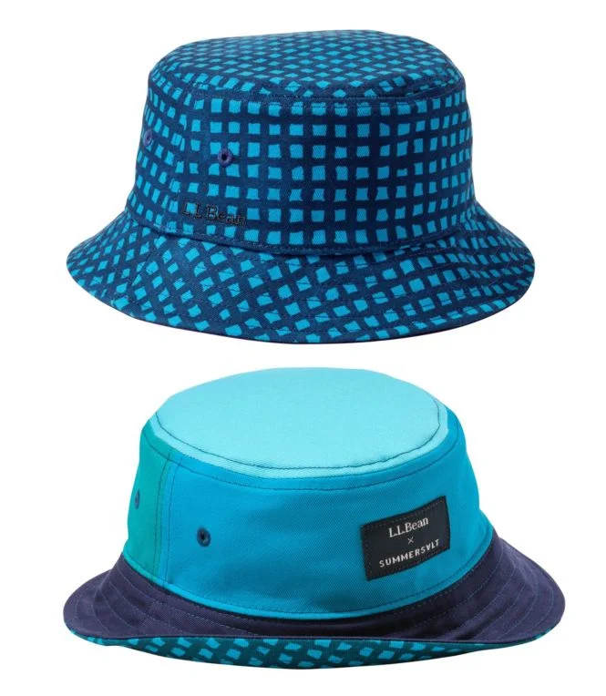 Kids'' L.L.Bean x Summersalt Reversible Bucket Hat - Image 3