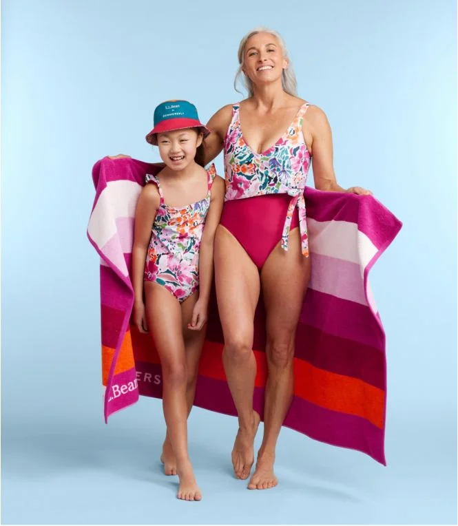 Kids'' L.L.Bean x Summersalt Reversible Bucket Hat - Image 4