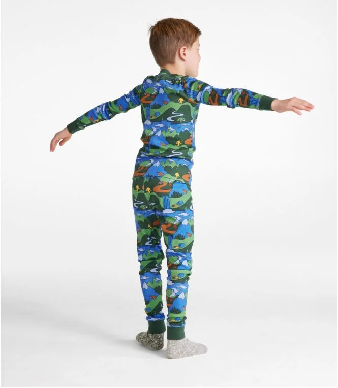 Alternative view of Kids'' Organic Cotton Fitted Pajamas