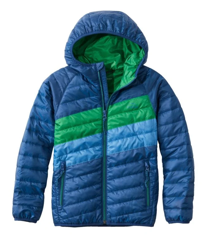 Alternative view of Kids'' PrimaLoft Packaway Hooded Jacket, Colorblock