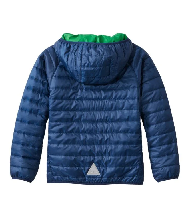 Kids'' PrimaLoft Packaway Hooded Jacket, Colorblock - Image 7