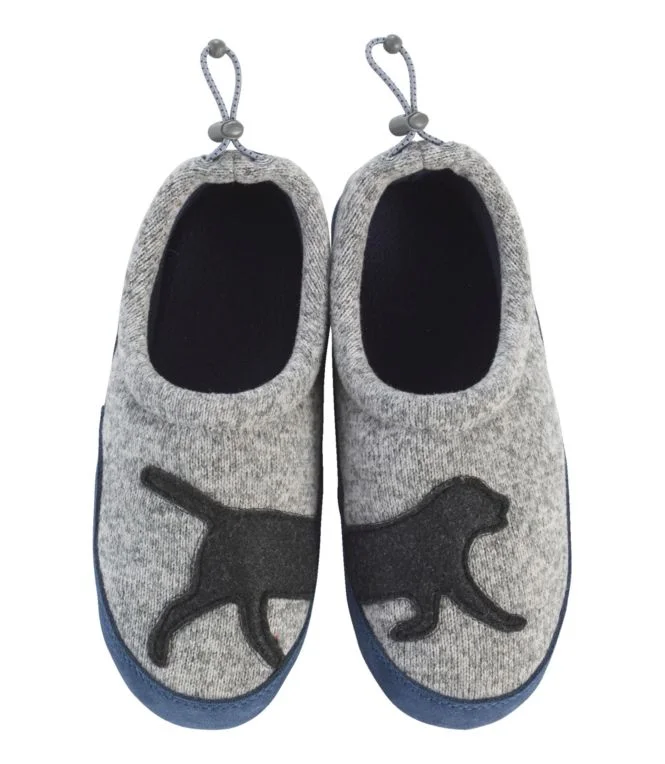 Kids'' Sweater Fleece Slippers, Motif - Image 12